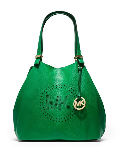 michael kors green handbags